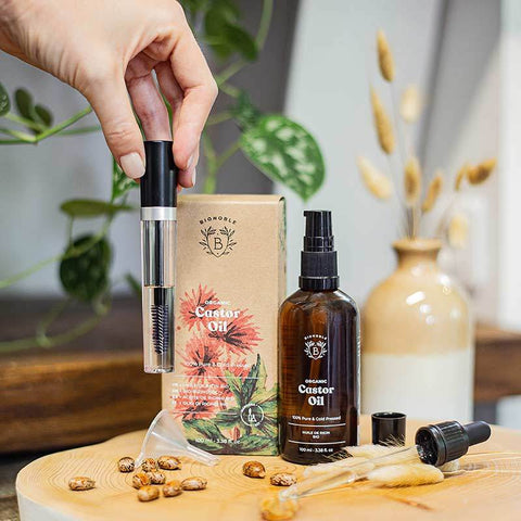 Biologische Castorolie - 100% Puur, Natuurlijk & Koudgeperst -50ml - mysupernaturals