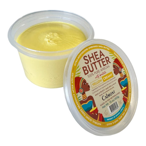 CALMONT SHEA BUTTER YELLOW CREAMY 15 OZ / 425 G.