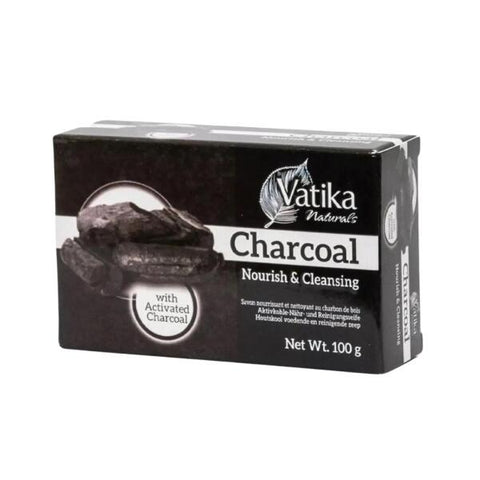 DABUR VATIKA DERMOVIVA CHARCOAL SOAP 115 G.