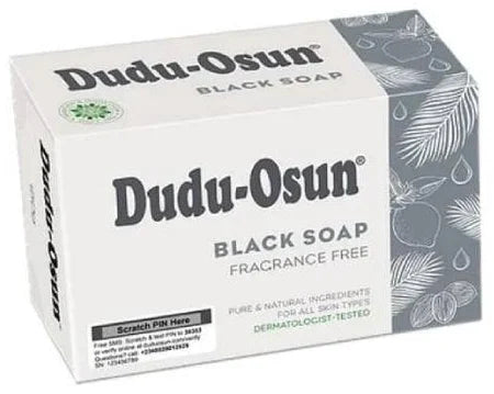 DUDU-OSUN BLACK SOAP FRAGRANCE FREE 150 G